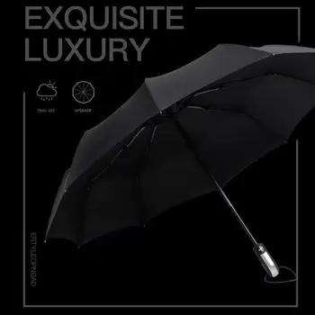 

Folding Umbrella Anti-UV Umbrella Automatic Umbrella 10 Bones Dustproof Protective Waterproof Strong Sunshine Outdoor Sunshade