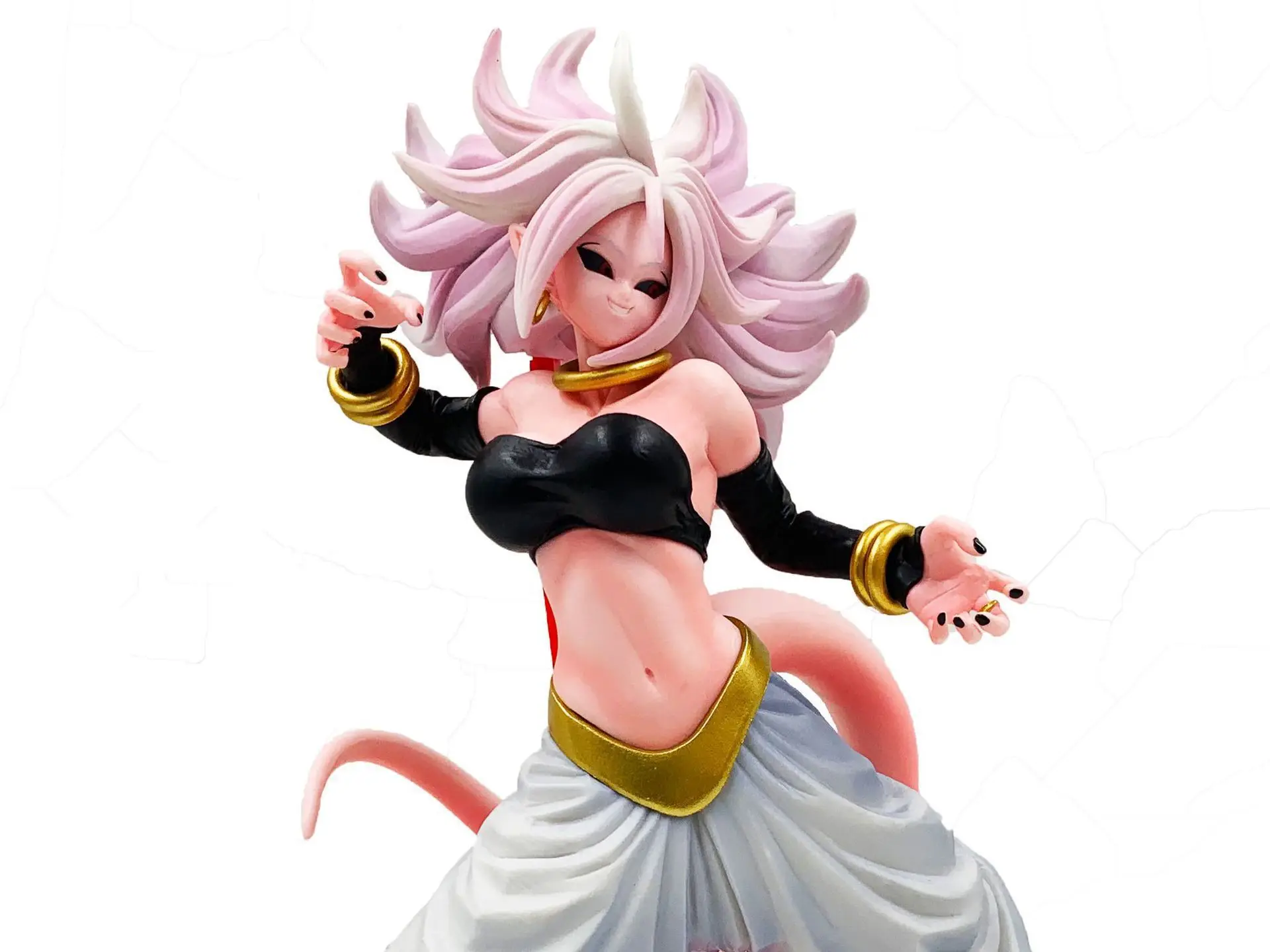 Диффузный динамический квадратный Аниме Драконий жемчуг Dragon Ball women's Buu Cyborg 21 Ограниченная серия в штучной упаковке Garage Kit