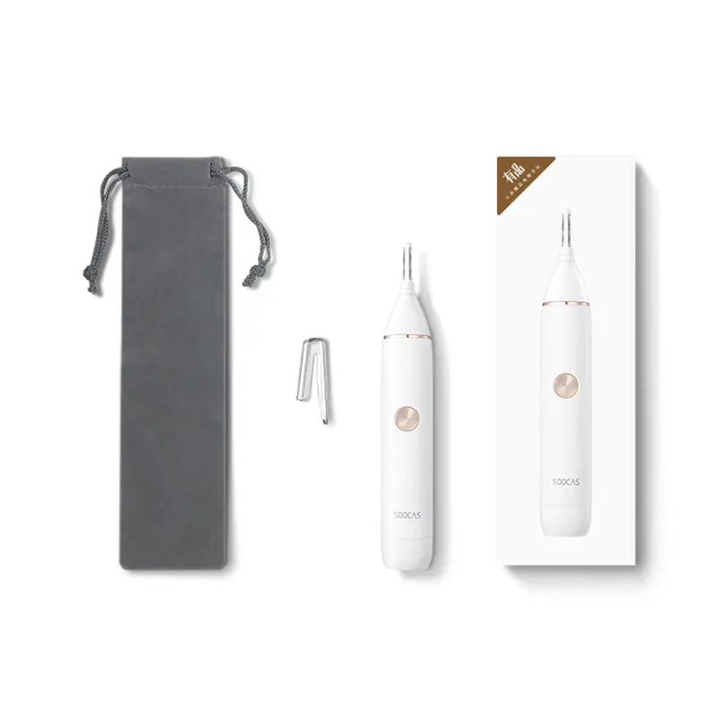 SOOCAS N1 0 Skin Scratching Electric Nose Trimmer All in One Trimmer for Xiaomi Nose and Ears Portable Nose Hair Clipper Battery