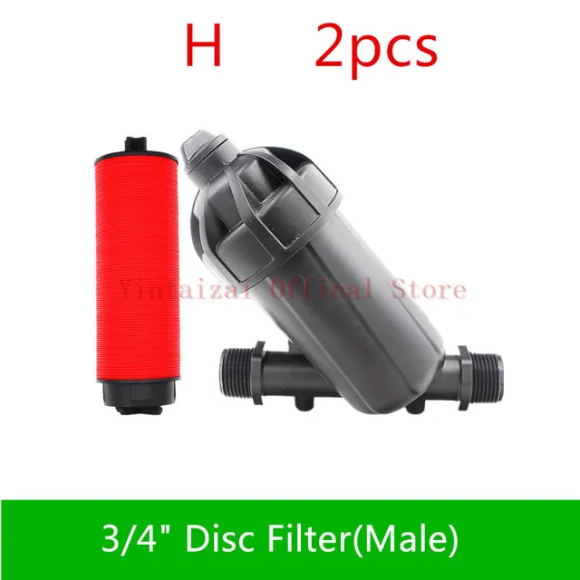 Watering Disc Filter For Greenhouse Irrigation Screen Filter Element Drip Irrigation Filter Disk Drip Irrigation Fittings H    2pcs