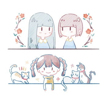

summer drinking/blue boy/ancient man/Adhesive washi tape butterfly