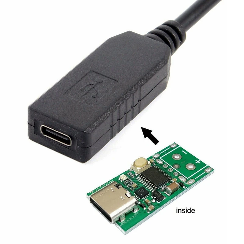 Usb 3,1 type C Usb-C Dc 20 в 4,0 1,7 мм разъем питания Pd эмулятор триггер зарядный кабель