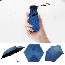 Карманный мини-зонтик для женщин, Ультрафиолетовый зонтик, 180 г, дождевик, для женщин, водонепроницаемый, для мужчин, от солнца, удобный, для девочек, для путешествий, Parapluie, для детей