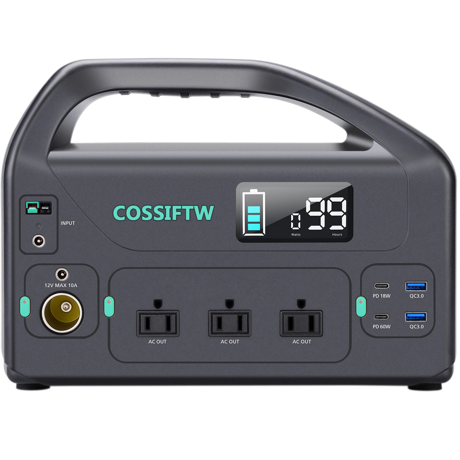 US $1.280.00 MultiFunction Energy Power Suppler Solar Charging PD 60W Power Station 1000WH AC DC USB Car charger Outdoor Home Use