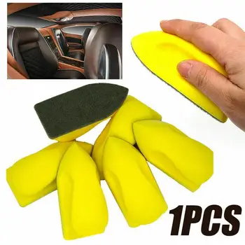 

Car Leather Seat Care Detailing Clean Nano Brush Soft Cleaning Wash Leather Aut Tool For Interior Interior Seat Accessories I7E5