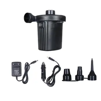 

668E Inflatable Pump Electric Air Mattress Camping Pump Air Compressor Portable Inflator Air Pump Car Home Use