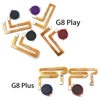 

5Pcs Home Button Fingerprint Sensor For Moto G8 Play / G8 Plus Home Button Return Key Recognition Sensor Flex Cable