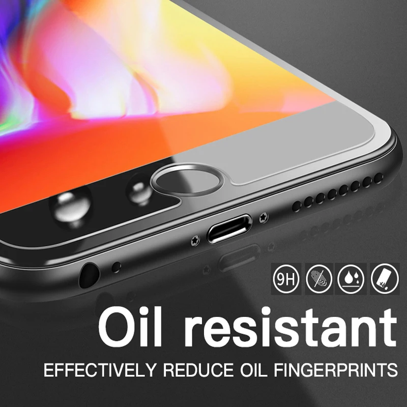 3PCS Protector Glass For iPhone 14 13 11 12 Pro XS Max XR Tempered Glass For iPhone 7 8 6s Plus 5 SE 2020 Screen Protector Film