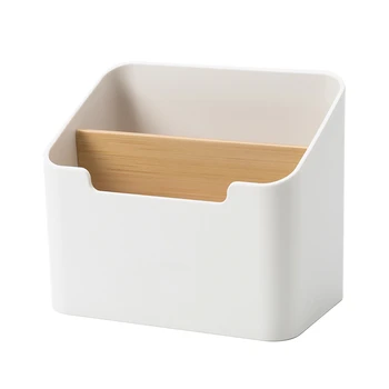 

Desktop coffee table key remote control storage box plastic simple student dormitory table partition desk debris mobile phone