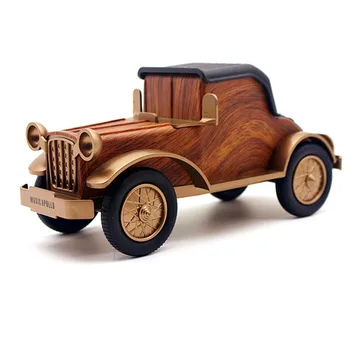 

Retro Vintage Car Cartoon Bluetooth Speaker Subwoofer Mini Portable Call Function Radio Card Mobile Phone Holder F4096