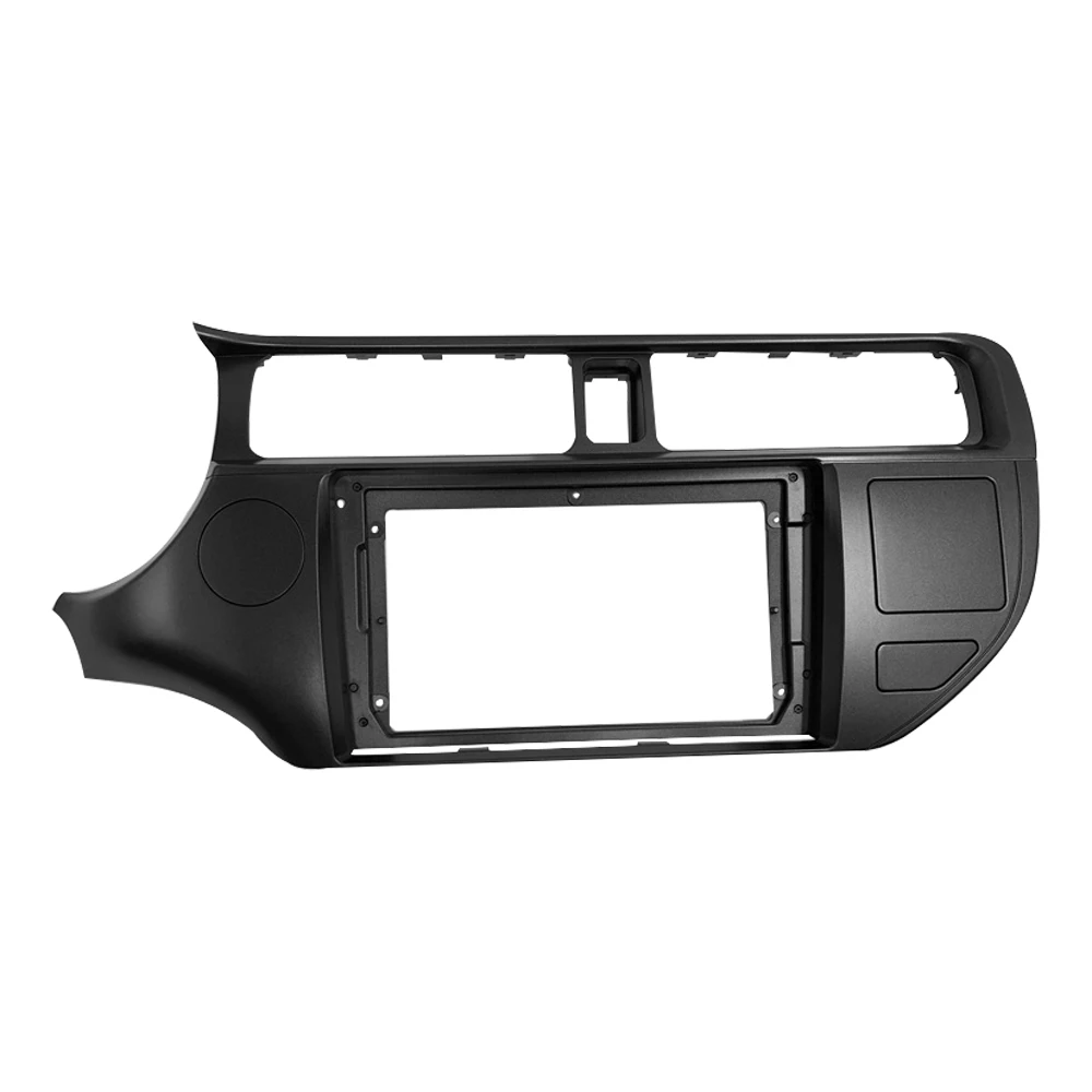 Car 2Din Audio Radio Fascia Frame For KIA RIO 2012 9 Inch Big Screen Stereo Dash Fitting Panel Frame Kit