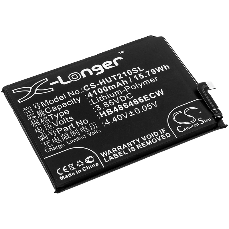 Cameron sino 4100mah аккумулятор для HUAWEI LYA-AL00 LYA-AL00P LYA-L09 LYA-L0C VOG-AL00 VOG-L09 VOG-TL00 HUAWEI HB486486ECW