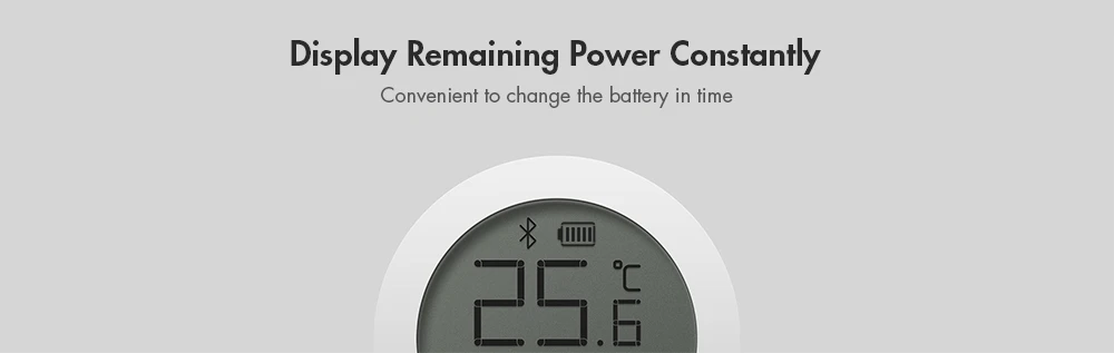 Xiaomi Mijia Bluetooth Temperature Humidity Monitor Sensor APP Control LCD Display Built-in Sensor Magnetic Stick Ultra-LowPower (1-1)