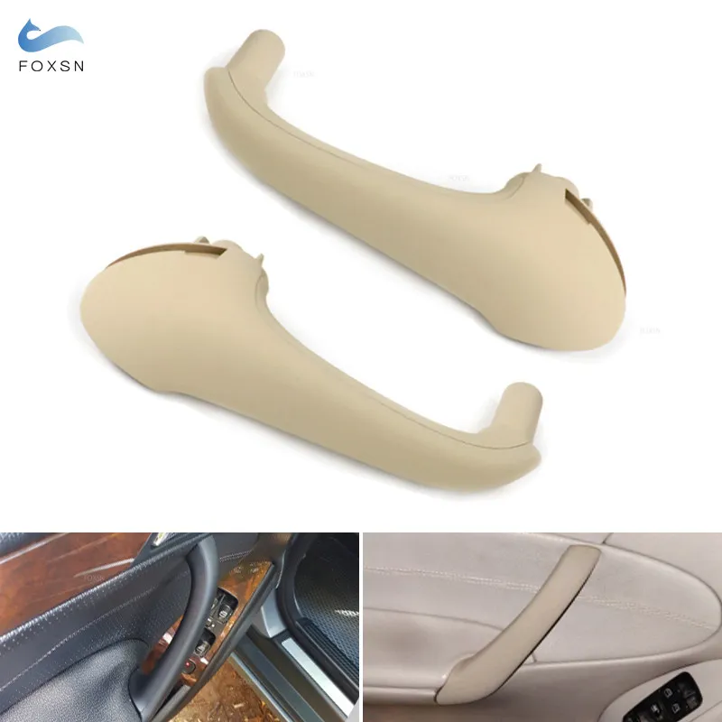 

Автомобильная бежевая передняя левая и правая накладка на дверную ручку, замена для Mercedes Benz C Class W203 2003 - 2007 2038101551 2038101651