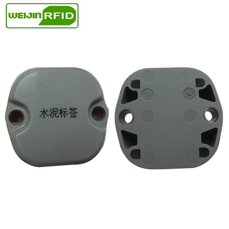 UHF RFID бетонная метка omni ID Металл 915 МГц 868 Impinj Monza4QT EPCC1G2 6C прочный ABS смарт карта