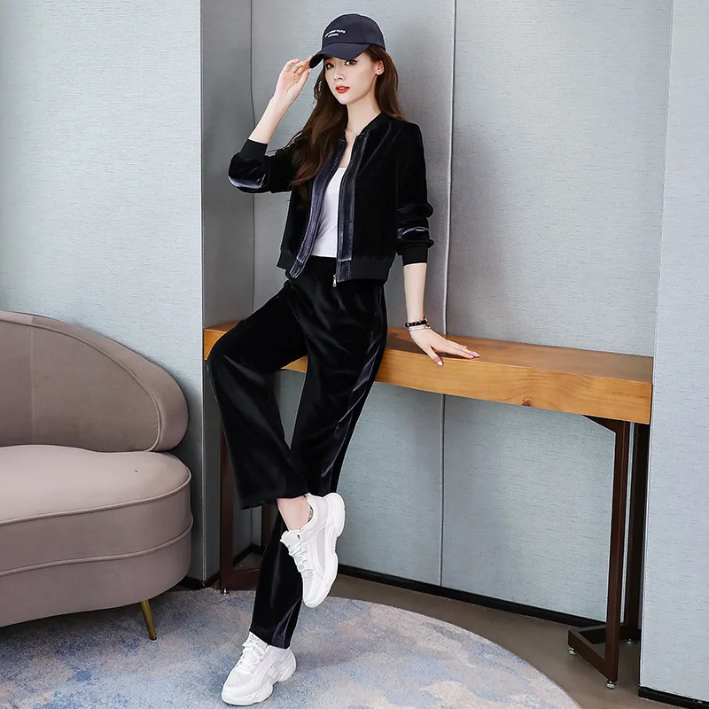 

Set/Suit Skirt 2019 Autumn Elegant Fashion Elegant Versatile Waist Hugging Solid Color