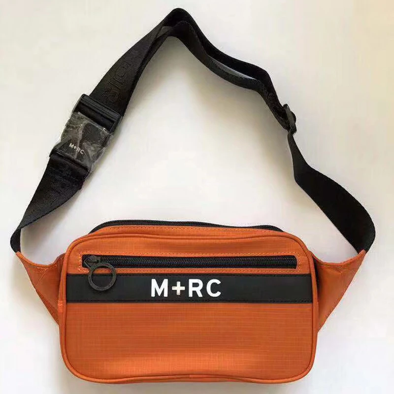 M+ RC уличный ремень сумка Спортивные сумочки модные хип хоп мужские и женские M+ RC цветные карманы M+ RC четыре цвета прямоугольная сумка-мессенджер - Цвет: 3