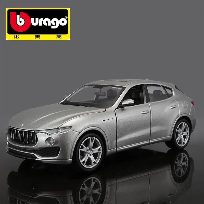 Bburago 1:24 Maserati Levante машина литье под давлением модель автомобиля сплав модель автомобиля моделирование автомобиля украшение коллекция Подарочная игрушка - Цвет: Maserati Levante