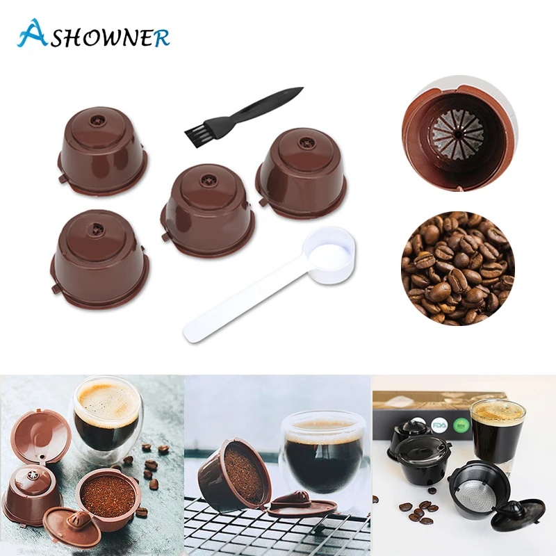 Многоразовая кофейная капсула фильтрующая чашка для Dolce Gusto Nescafe многоразовые