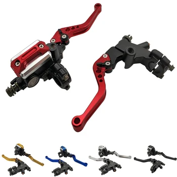 

Motorcycle Brakes Clutch Levers Handlebar CNC Adjustable Reservoir Set For Suzuki DRZ400SM DR250 DJEBEL DR 250 Yamaha XMAX125