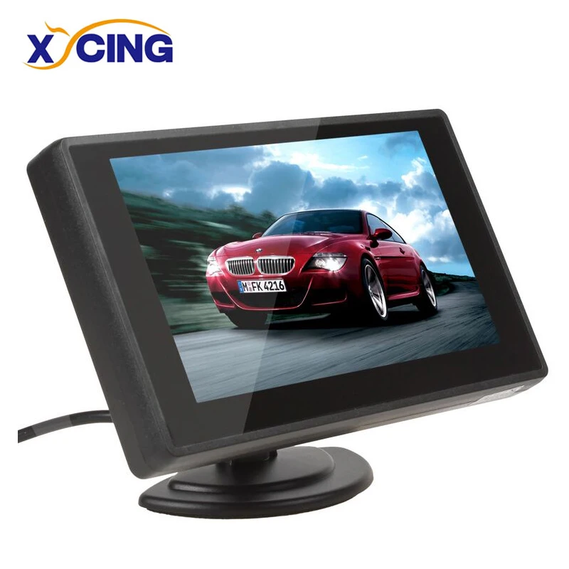 XYCING 4.3 Cal Monitor samochodowy tft lcd monitora wyświetlacz kamera cofania system parkowania dla wyświetlacz tyłu samochodu monitory NTSC PAL XYCING 4.3 Cal Monitor samochodowy tft lcd monitora wyświetlacz kamera cofania system parkowania dla wyświetlacz tyłu samochodu monitory NTSC PAL
