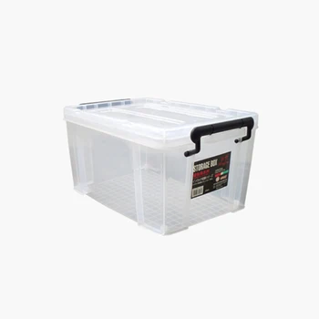 

Brand plastic desktop multi-specification transparent storage box 33L3 only loaded cosmetics toy storage box snack storage box s