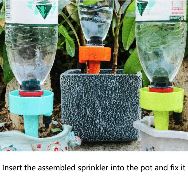 Автоматическое устройство орошения садовый инструмент для полива регулируемый поток воды капельница с переключателем управления