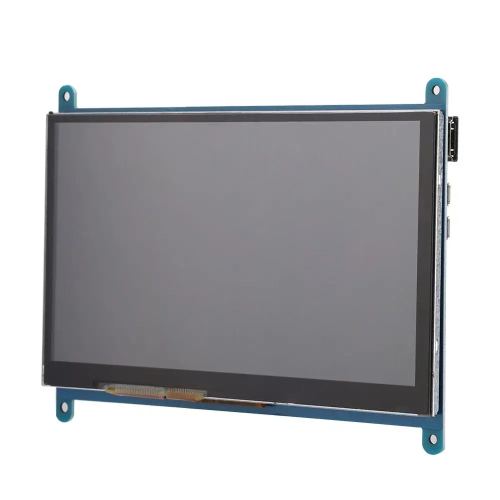 Емкостный сенсорный ЖК экран для Raspberry Pi 4B/3B/3B + 7 дюймов 1024*600 HDMI емкостный без