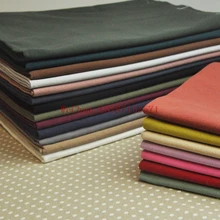 50x75 см 20-цвет японский ткань из хлопка с полиэстером одежды мыть хлопок ткань ручной работы diy дикие капок прочным фундаментом ткань