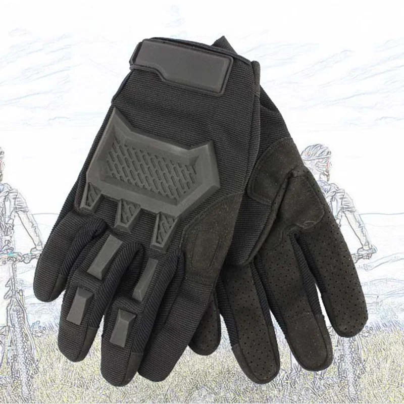 Тактические перчатки для страйкбола с сенсорным экраном, Пейнтбольные Военные перчатки, мужские армейские противоскользящие перчатки для пеших прогулок и велоспорта, перчатки для спортзала с полным пальцем