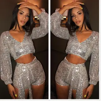 

Sequin dance set Korean jazz dance dress modern group dance practice clothes hip hop street dance Latin dance costumes tassel