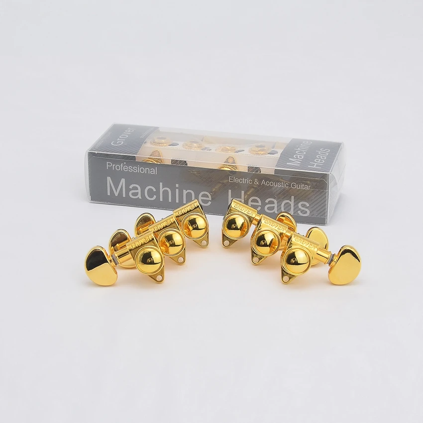 Оригинальные оригинальные тюнеры 3R + 3L для гитары 1:18 золото LP SG акустическая