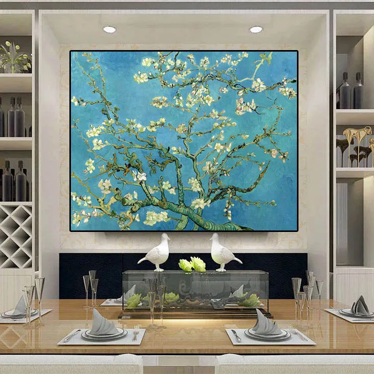 Famous painter Van Gogh oil painting abstract landscape canvas posters and prints home wall decoration | Дом и сад