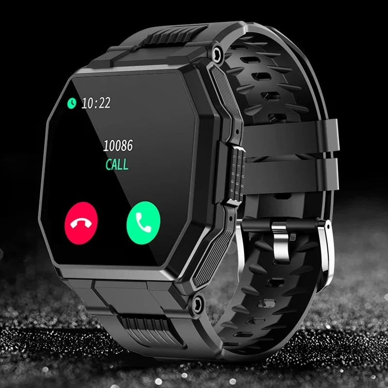 IP67 Waterproof Monitor Smart-Watch Bluetooth CHOTOG Outdoor Sports Call-Music Full-Touch-Clock