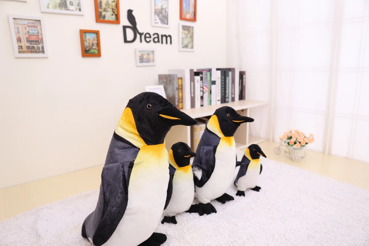 1 шт. 25-55 см высокого качества милые Пингвины плюшевые игрушки настоящая жизнь чучело пингвин игрушка лучший подарок игрушка для детей