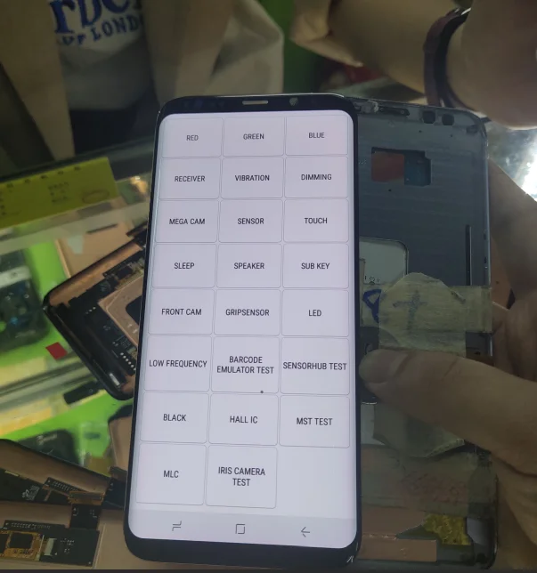 S8 Plus NO Frame Маленький dead point для samsung Galaxy S8+ ЖК-дисплей для samsung S8 plus G955 G955F G955fd G955F G955 сенсорный экран оцифровать - Цвет: S8 Plus NO Frame