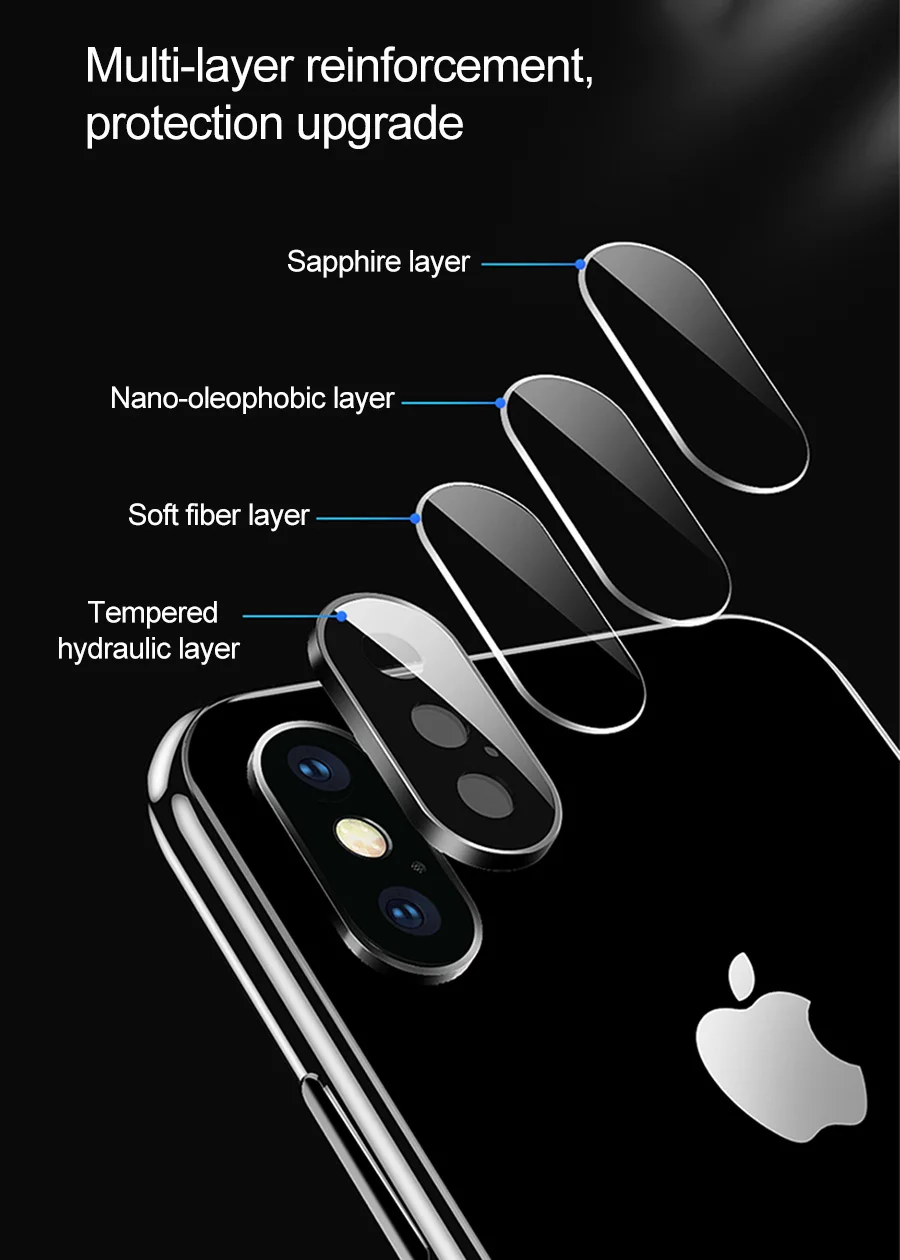 Камера Защитный чехол для iPhone XR XS X 11 Pro Экран протектор Закаленное Стекло& Металлические Бампера Для iPhone 11 XS Max чехол