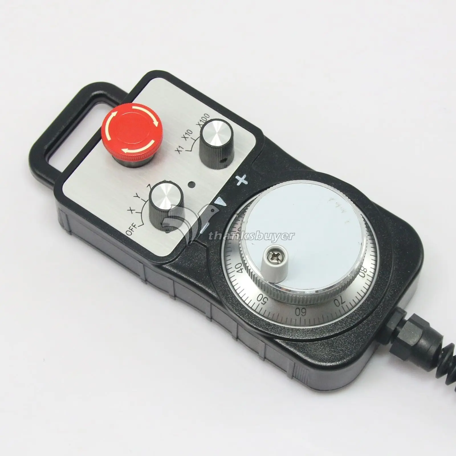 

Universal CNC 4 Axis MPG Pendant Handwheel & Emergency Stop for FAGOR GSK System