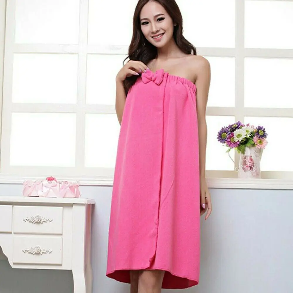 Largest supplier Women Microfiber Body Towel Wrap Bath Shower SPA Body Robe Towel Wrap 140*75cm
