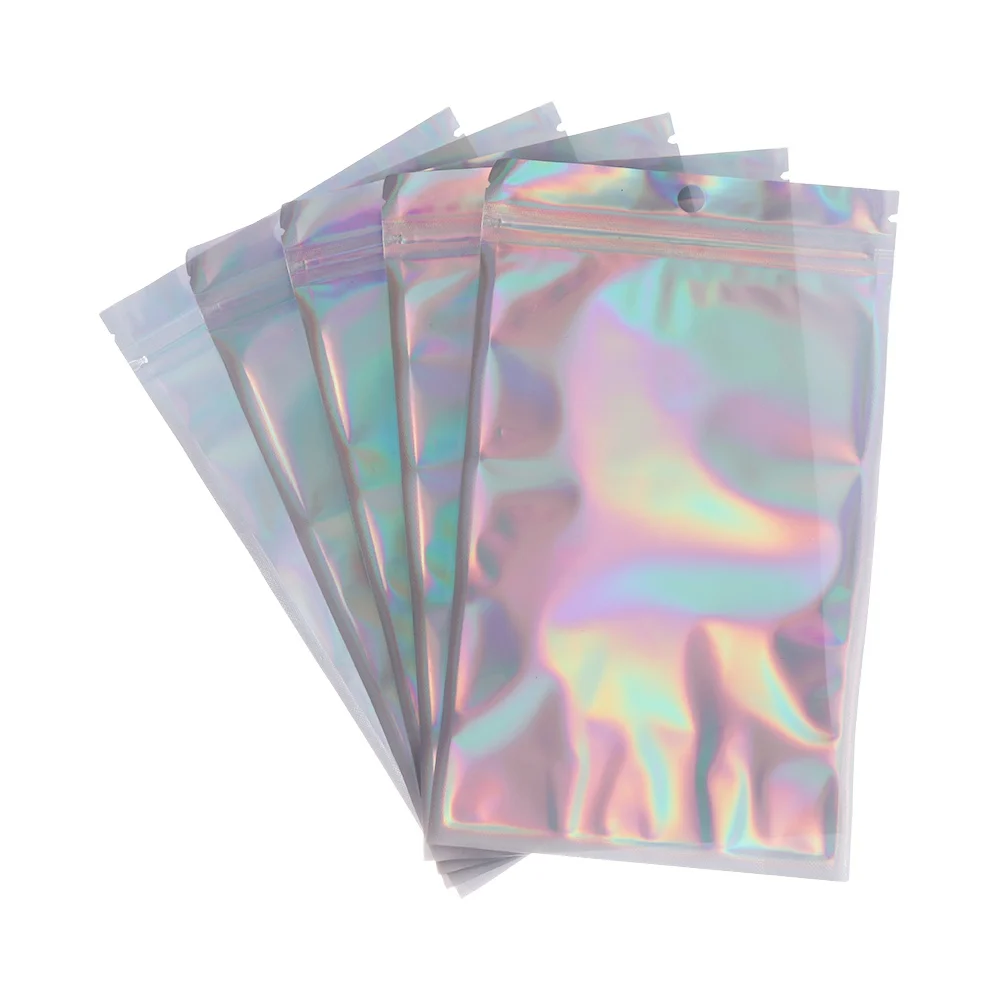 8-sizes-20Pcs-pack-Zip-lock-Plastic-Bag-Aluminum-Foil-Hologram-Food-Pouch-Small-Water-Proof