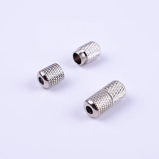 2pcs /1 set Metal Shoelaces lock Accessories No Tie Shoelaces Metal Lace Lock DIY Sneaker Kits Silver Gold Metal lace buckle Silver