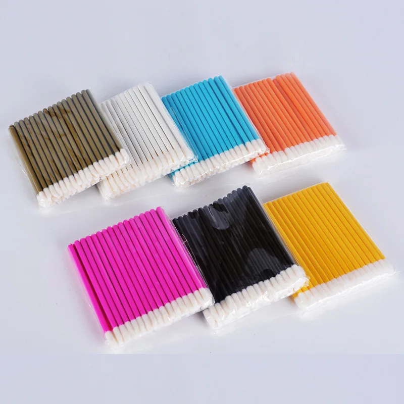 50 шт. одноразовая кисть для губ ресницы кисти для макияжа тушь для удлинения ресниц Аппликатор губная помада набор палочек косметические инструменты для макияжа