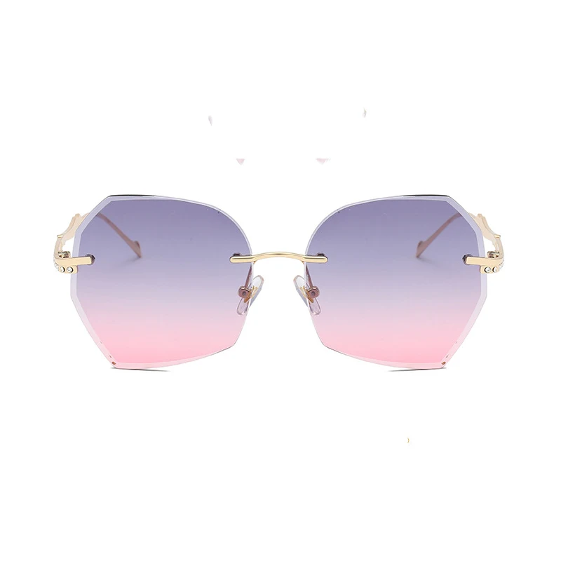 Горячая SHEN NUO 9 серия Роскошный бренд для женщин шестигранные feminino негабаритные солнцезащитные очки ray bann Oculos De Sol shades Леди Панк