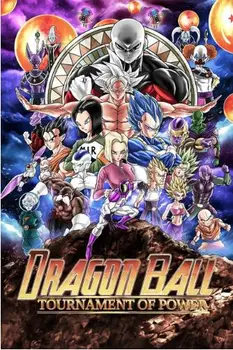 

Dragon Ball Super Tournament Of Power Anime SILK POSTER Decorative Wall painting 24x36inch
