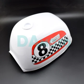 

GAS FUEL TANK CAP Petcock for Honda Mini Trail for Z50 Z50A Z50J Z50R Monkey Rare Cafe Vintage white colour