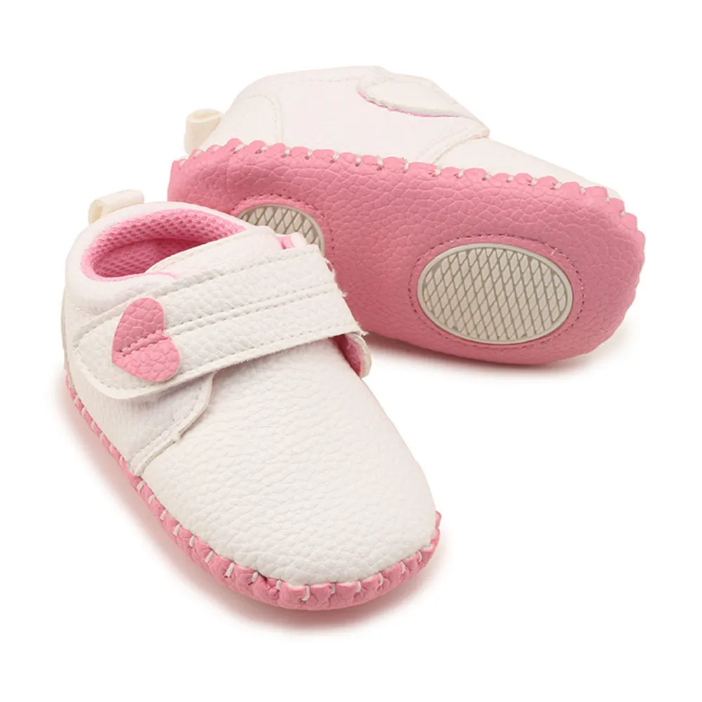 WEIXINBUY/унисекс; детские мокасины из искусственной кожи; обувь для кроватки; Babyslofjes Leer Attipas; детская обувь без застежки; обувь для первых ходунков