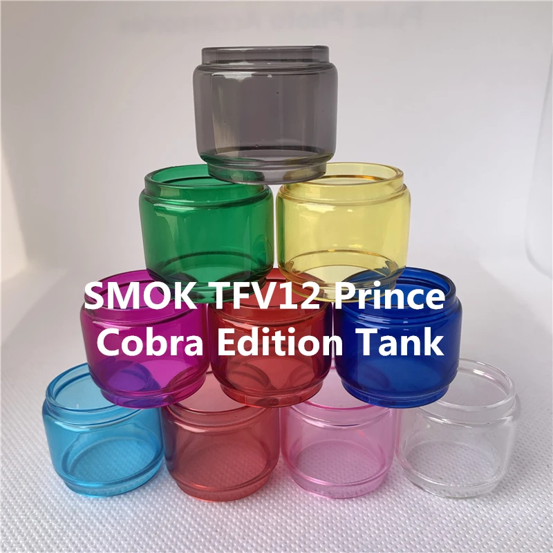 SMOK TFV12 Prince Cobra Edition Tank нормальная трубка 5 мл Лампочка 8 сменная стеклянная |