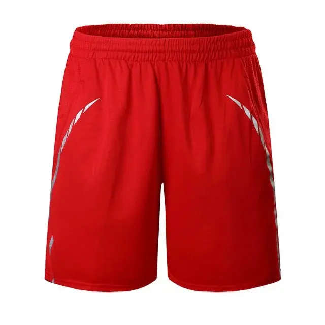 Quick dry breathable adult Men Badminton shorts, Tennis shorts, sports running soccer Table Tennis shorts, pingpong sports shorts