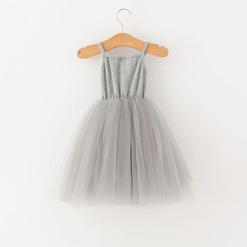 A-line Kids Dresses For Girls Clothing Solid Sling Teenager Casual Children Girl Dress Holiday Vestido Infantil 6 7 8 Years
