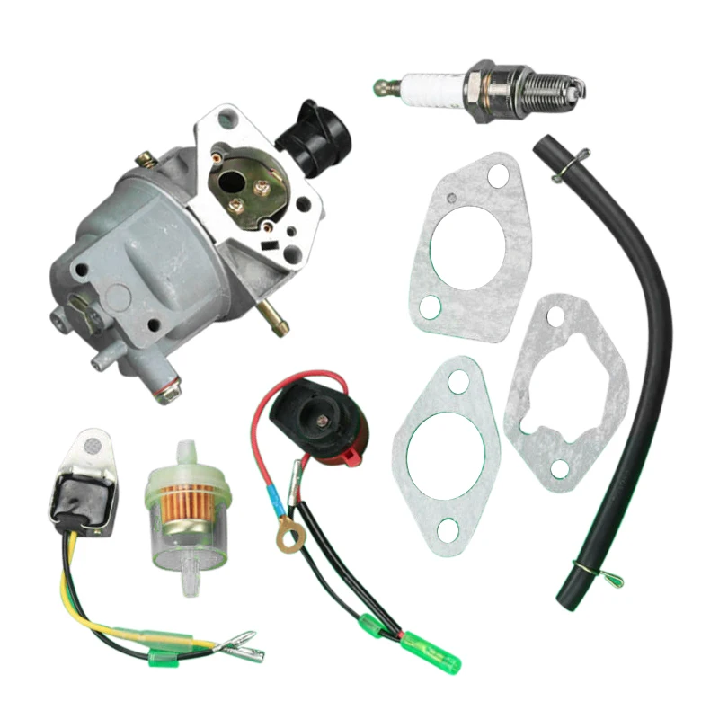 

Carburetor Fuel Filter Spark Plug Fuel Pipe For HUAYI 17 140 190F Supply Quality